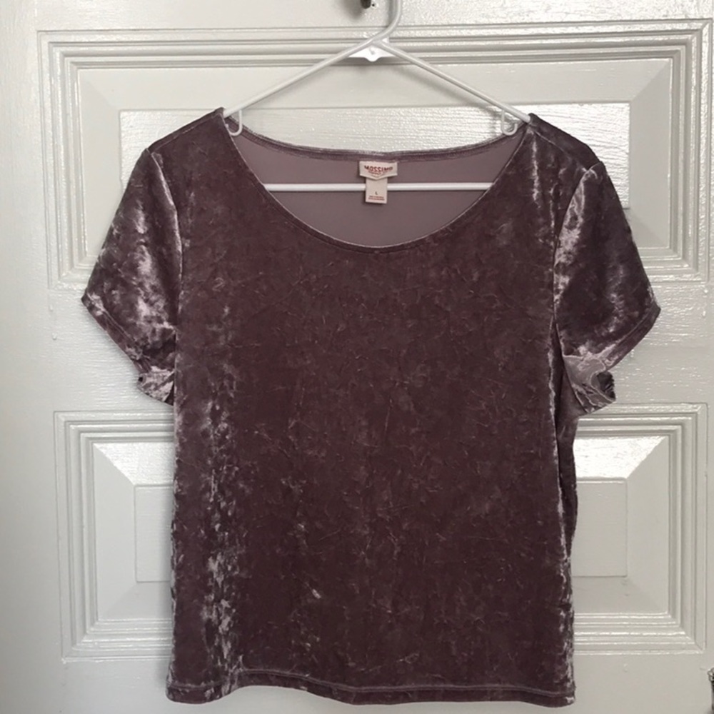 Mossimo Crush Velvet T-Shirt